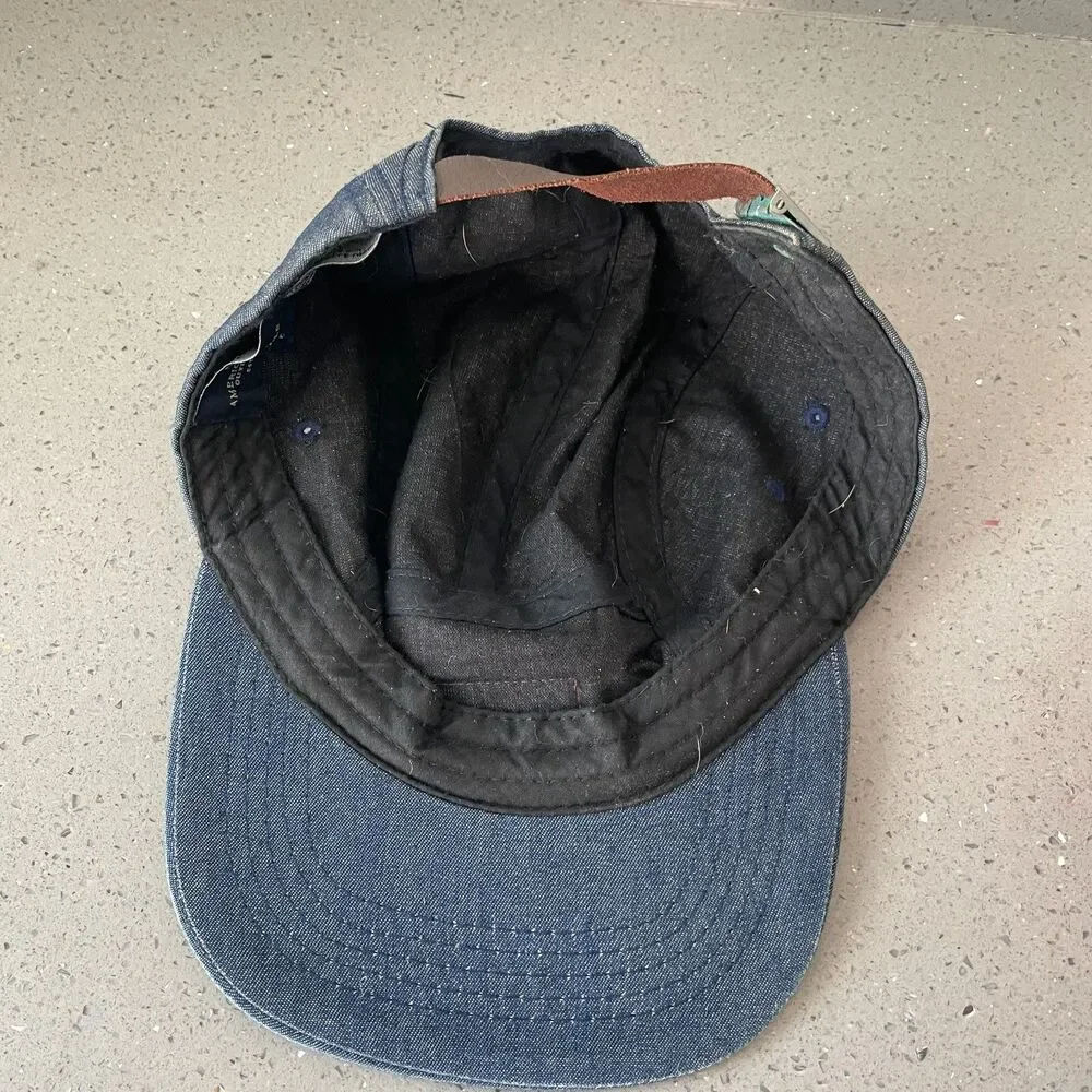 American Eagle Outfitters snapback hat denim